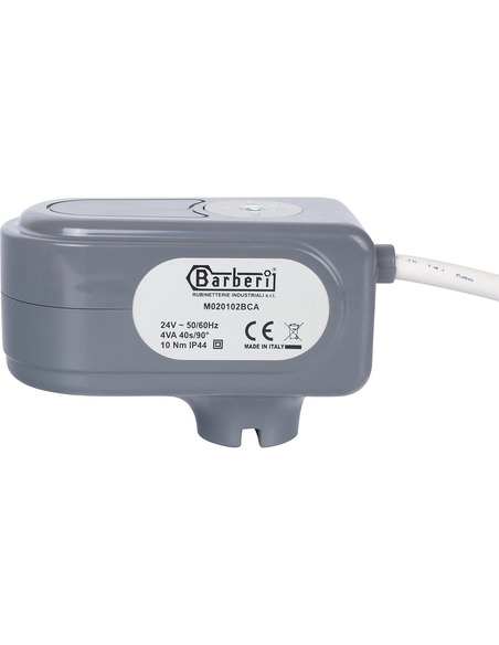 Сервопривод STOUT для шаровых зональных клапанов, ход 90°, 40 сек., 24V, 4 полюса