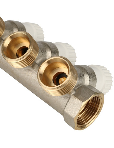 Коллектор распределительный STOUT 3/4", 3 вых. 3/4" ЕК