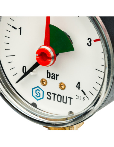 Группа безопасности котла STOUT 3 бар до 50 кВт без теплоизоляции