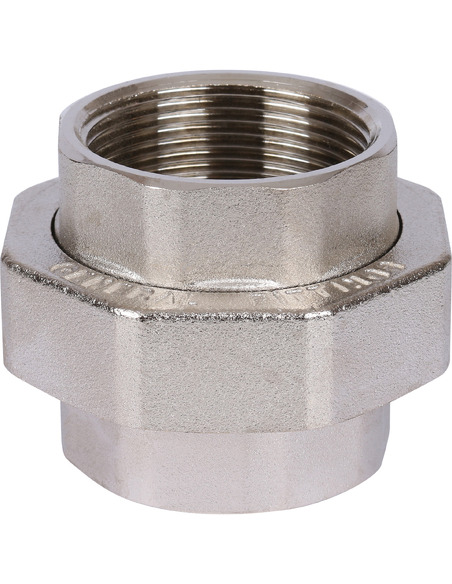 Разъемное соединение "американка" никелированное STOUT 2" ВР-ВР