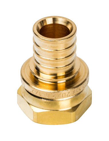 Переходник STOUT 20x1/2" ВР с накидной гайкой для труб из сшитого полиэтилена