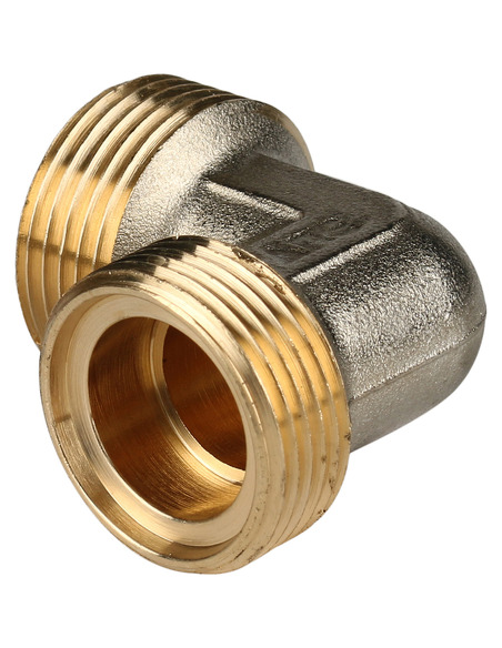 Угольник STOUT 20x3/4" НР для металлопластиковых труб обжим