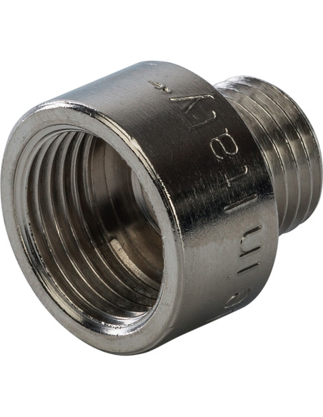 Переходник никелированный STOUT 3/8"х1/4" ВР-НР