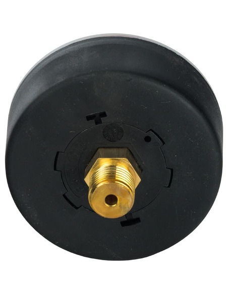 Манометр Watts F+R101 MAL 63 мм, 1/4", 0-4 бар, аксиальный с указателем предела
