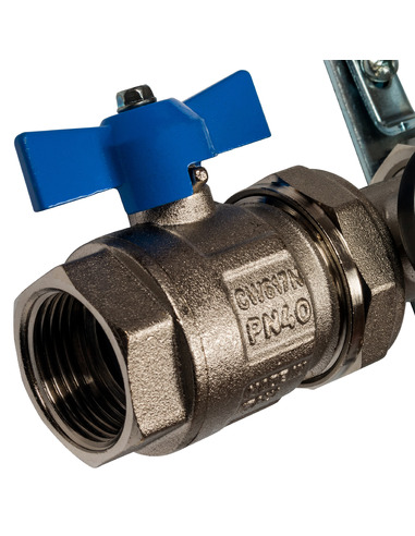 Коллектор STOUT из нержавеющей стали в сборе с расходомерами 6 вых.