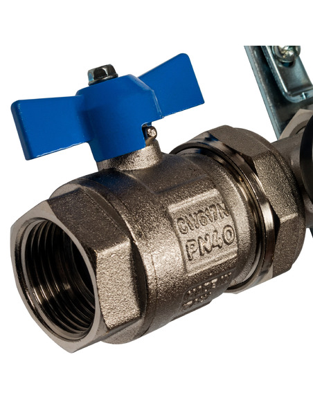 Коллектор STOUT из нержавеющей стали в сборе с расходомерами 6 вых.