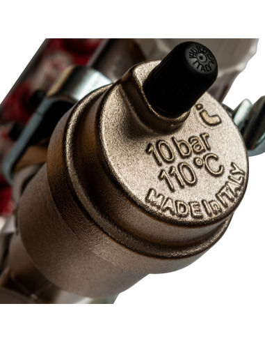 Коллектор STOUT из нержавеющей стали в сборе с расходомерами 6 вых.