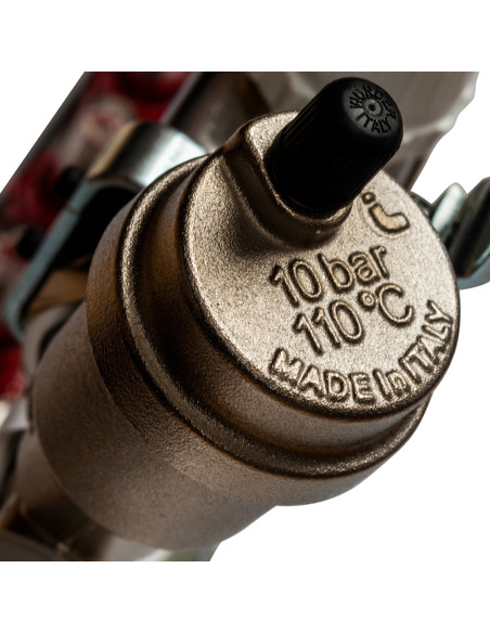 Коллектор STOUT из нержавеющей стали в сборе с расходомерами 6 вых.