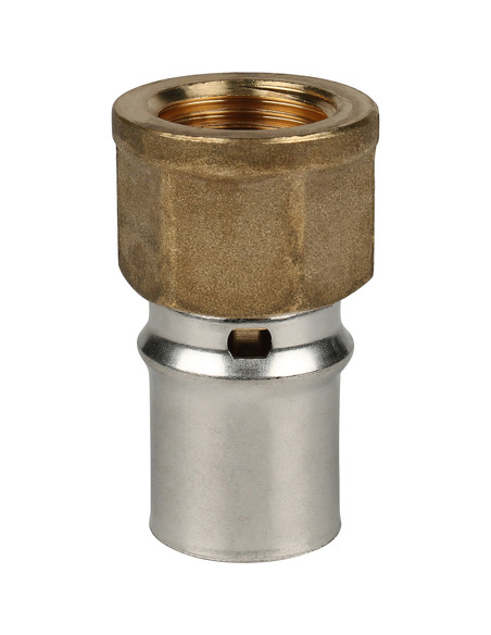 Переходник STOUT 20x1/2" ВР для металлопластиковых труб пресс