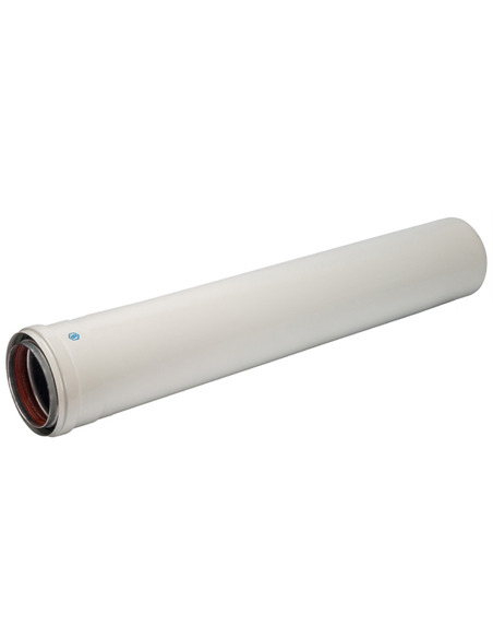 Труба удлинитель STOUT Ø80/100 - 500мм утепленная