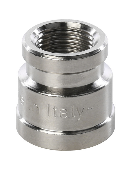 Муфта переходная никелированная STOUT 1/2"х3/8" ВР Муфта переходная никелированная STOUT 1/2"х3/8" ВР