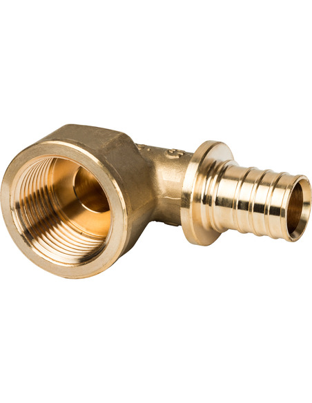 Угольник STOUT 25x3/4" ВР для труб из сшитого полиэтилена