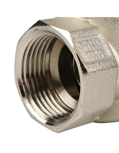 Кран шаровой ITAP IDEAL 298 1" угловой со сгоном (бабочка)