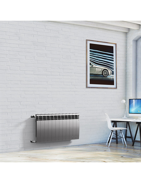 Биметаллический радиатор Royal Thermo BiLiner Silver Satin 500 х12