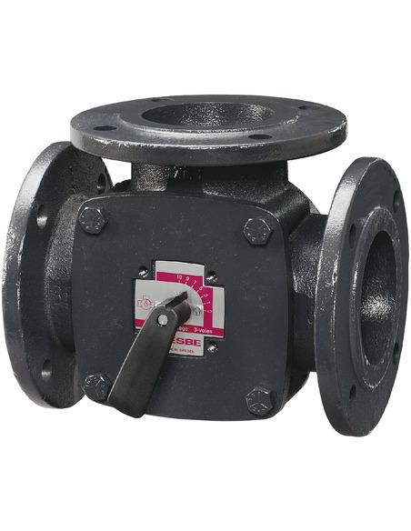 Клапан трехходовой смесительный ESBE 3F100 DN100, Kvs 225