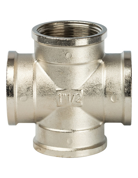 Крестовина никелированная STOUT 1 1/2" ВР