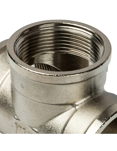 Крестовина никелированная STOUT 1 1/2" ВР