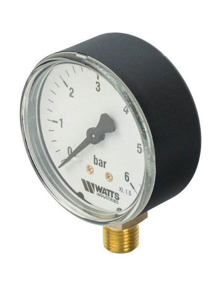 Манометр Watts F+R200 MRP 63 мм, 1/4", 0-6 бар, радиальный