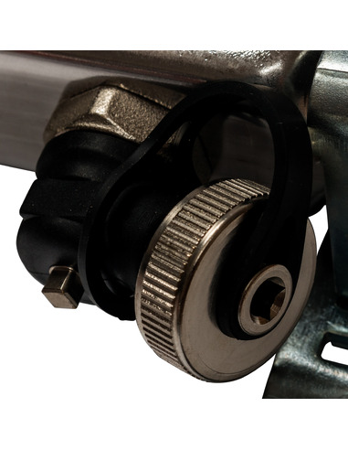 Коллектор STOUT из нержавеющей стали с расходомерами 12 вых. с воздухоотводчиком и сливом