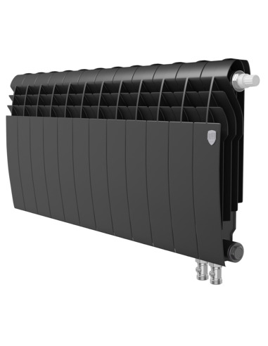 Биметаллический радиатор Royal Thermo BiLiner Noir Sable VDR 350 х12