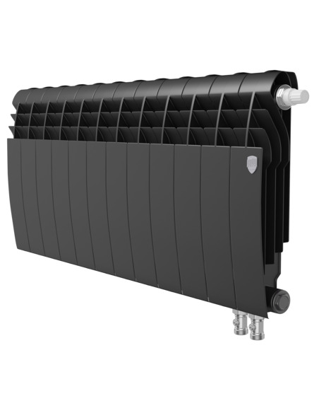 Биметаллический радиатор Royal Thermo BiLiner Noir Sable VDR 350 х12