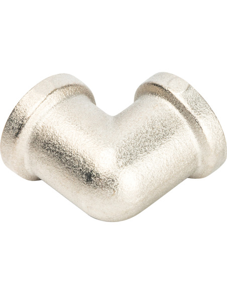 Угольник никелированный STOUT 1/4" ВР