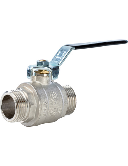 Кран шаровой STOUT полнопроходной 1" НР-НР (рычаг)