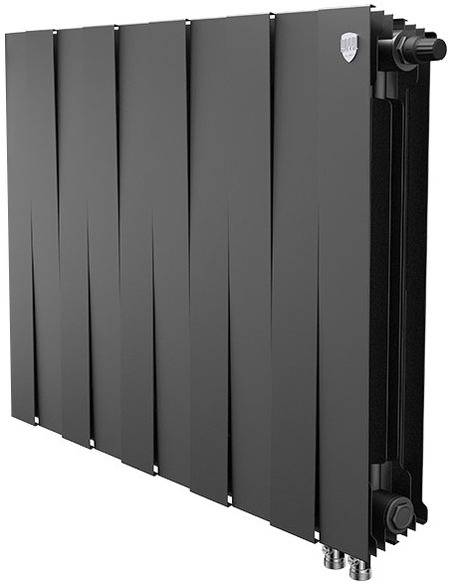 Биметаллический радиатор Royal Thermo PianoForte Noir Sable VDR 500 х10