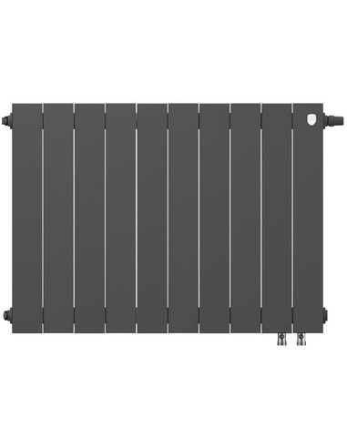 Биметаллический радиатор Royal Thermo PianoForte Noir Sable VDR 500 х10