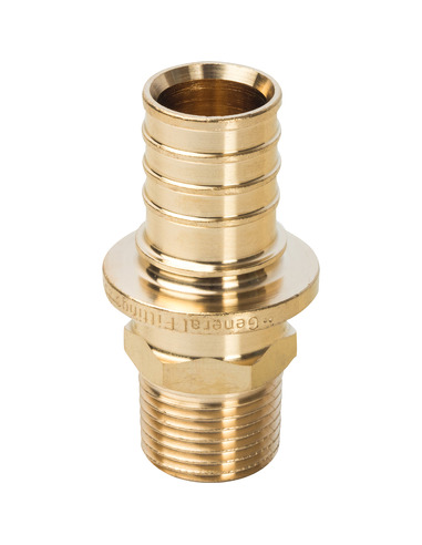 Переходник STOUT 25x1/2" НР для труб из сшитого полиэтилена