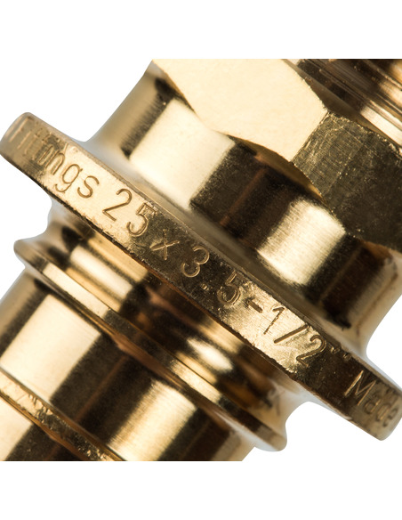 Переходник STOUT 25x1/2" НР для труб из сшитого полиэтилена