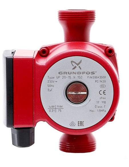 Насос циркуляционный Grundfos UP 20-15 N