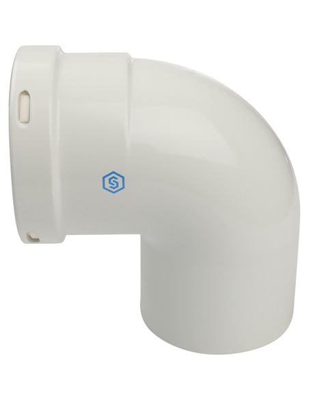 Отвод STOUT Ø80 - 90° п/м