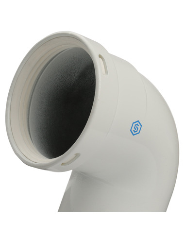 Отвод STOUT Ø80 - 90° п/м