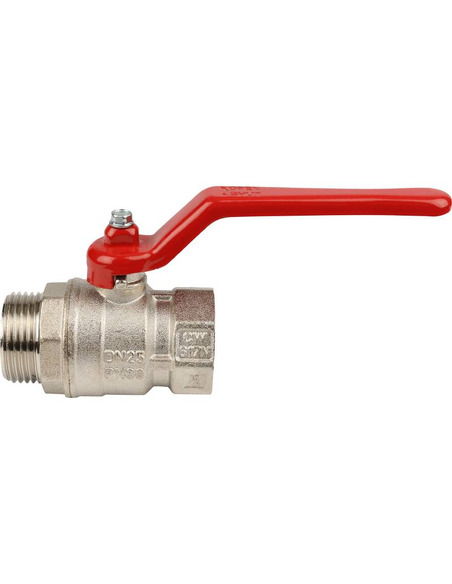 Кран шаровой STOUT стандартнопроходной 1" ВР-НР (рычаг)