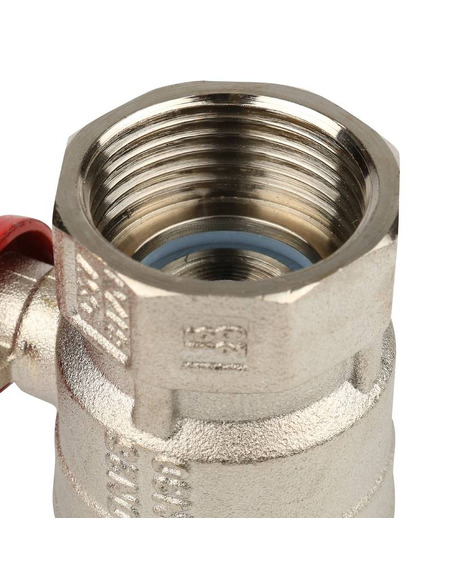 Кран шаровой STOUT стандартнопроходной 1" ВР-НР (рычаг)