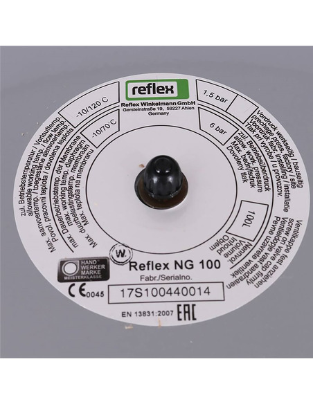 Расширительный бак Reflex NG 100, 6 бар