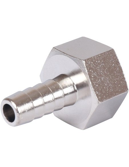 Штуцер никелированный STOUT 1/2"х10 ВР 