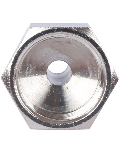 Штуцер никелированный STOUT 1/2"х10 ВР 