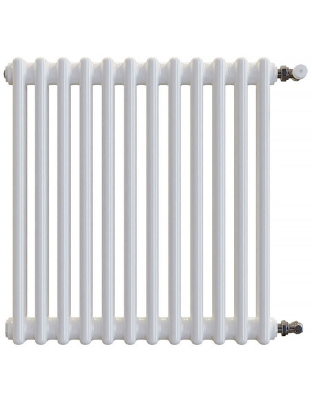 Радиатор трубчатый Zehnder Charleston 2056/12 1270/7610 1/2" RAL9016 (кроншт. в компл.)