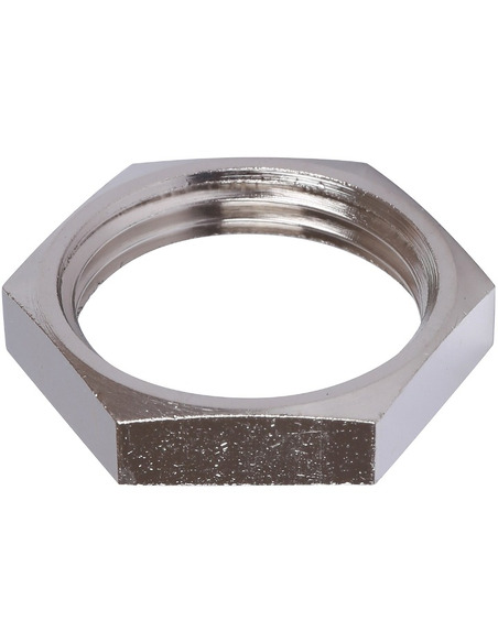 Контргайка никелированная STOUT 1"