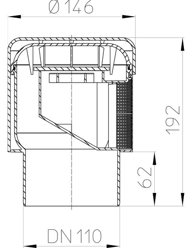 Клапан вентиляционный HL900NECO