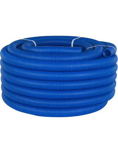 Труба гофрированная STOUT 40 мм для труб 32 мм синяя