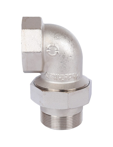 Разъемное соединение "американка" никелированное STOUT 2" ВР-НР угловое (o-ring)