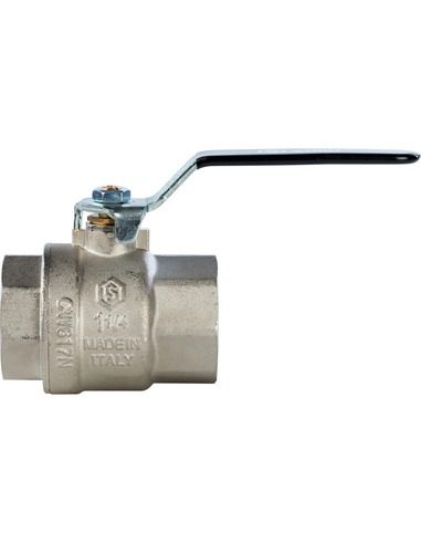 Кран шаровой STOUT полнопроходной 1 1/4" ВР-ВР (рычаг)