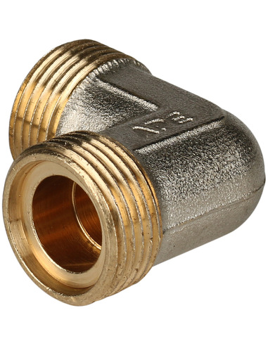 Угольник STOUT 16х90° для металлопластиковых труб обжим