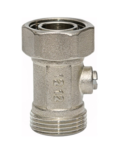 Узел нижнего подключения STOUT 3/4" раздельный, прямой