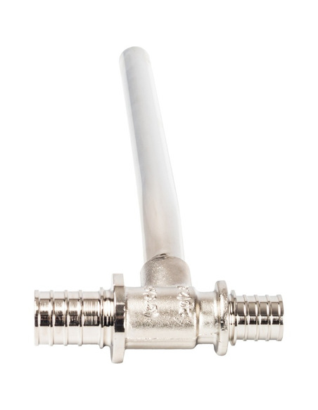 Трубка для подключения радиатора Т-образная STOUT 25/15/20 для труб из сшитого полиэтилена