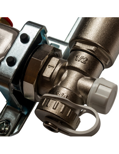 Коллектор STOUT из нержавеющей стали в сборе без расходомеров 4 вых.