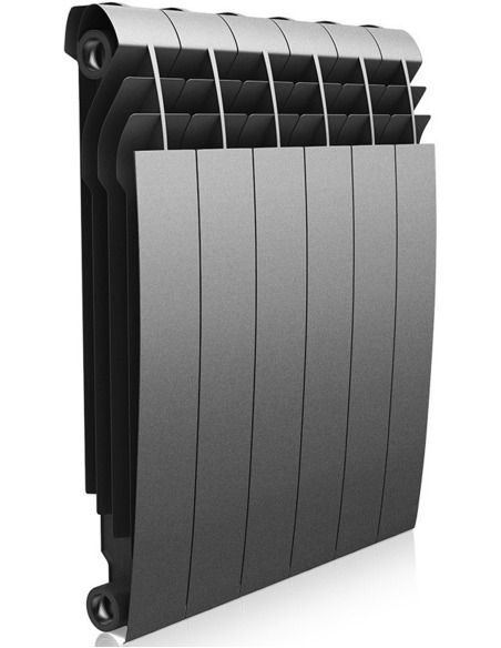 Биметаллический радиатор Royal Thermo BiLiner Silver Satin 500 х6